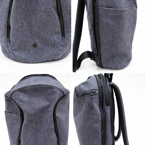 lululemon athletica Handbags - Lululemon Athletica Dark Heather Gray Backpack Laptop
